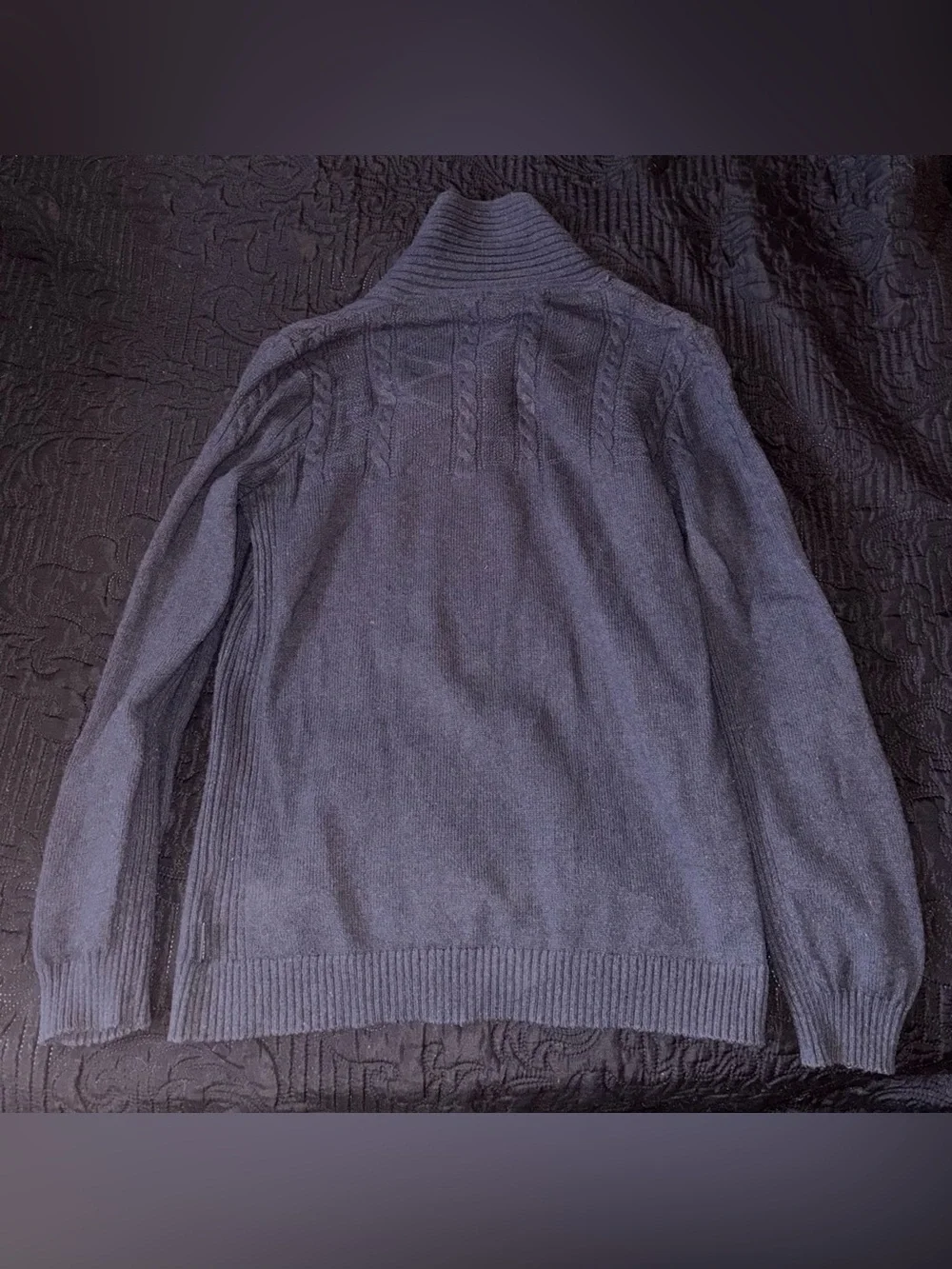 Ted Baker London Men's Zip-Up Shawl Collar Sweater Size 4